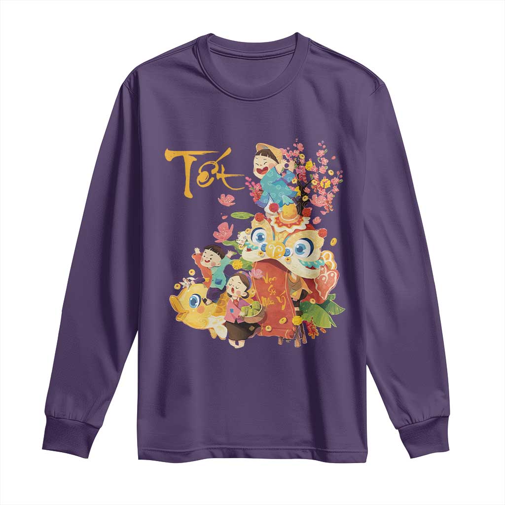 Funny Tet Vietnamese New Year 2025 Viet Holiday Long Sleeve Shirt