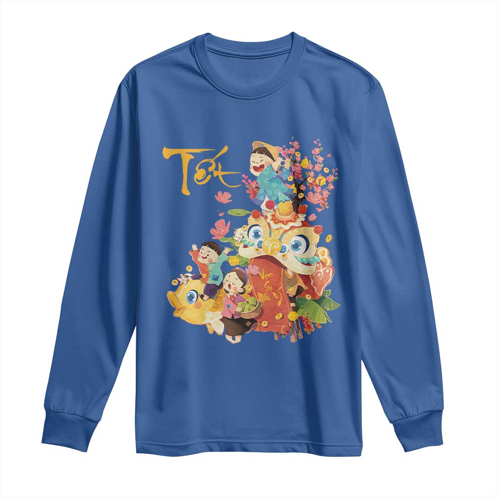 Funny Tet Vietnamese New Year 2025 Viet Holiday Long Sleeve Shirt