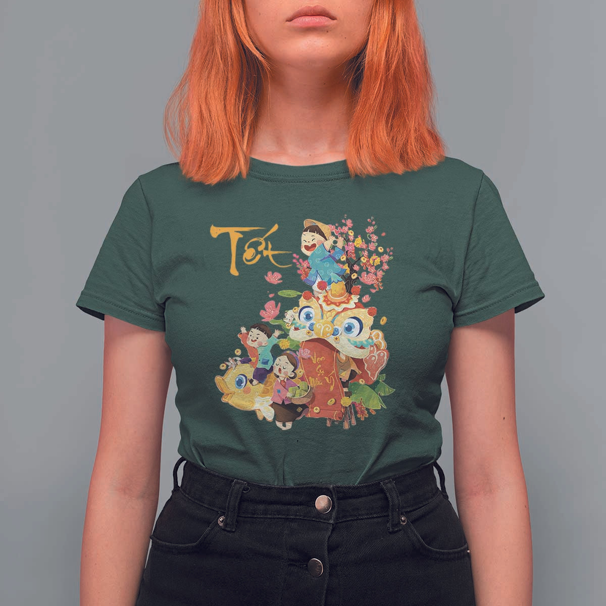 Funny Tet Vietnamese New Year 2025 Viet Holiday T Shirt For Women - Wonder Print Shop