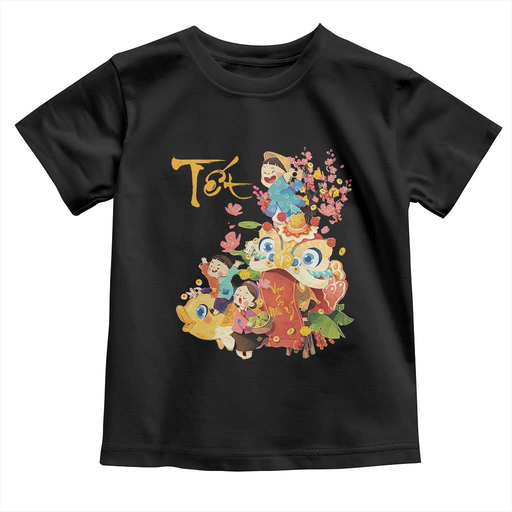 Funny Tet Vietnamese New Year 2025 Viet Holiday Toddler T Shirt