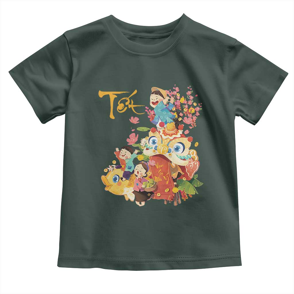 Funny Tet Vietnamese New Year 2025 Viet Holiday Toddler T Shirt