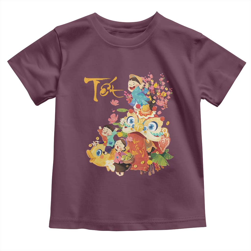 Funny Tet Vietnamese New Year 2025 Viet Holiday Toddler T Shirt