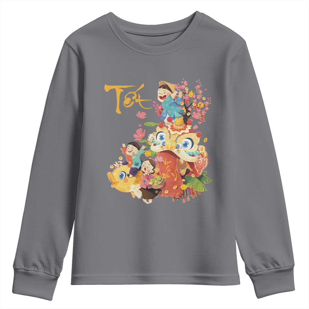 Funny Tet Vietnamese New Year 2025 Viet Holiday Youth Sweatshirt