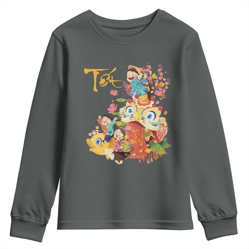 Funny Tet Vietnamese New Year 2025 Viet Holiday Youth Sweatshirt