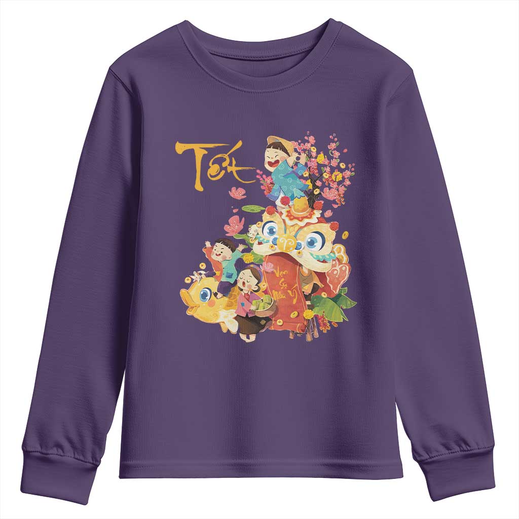 Funny Tet Vietnamese New Year 2025 Viet Holiday Youth Sweatshirt
