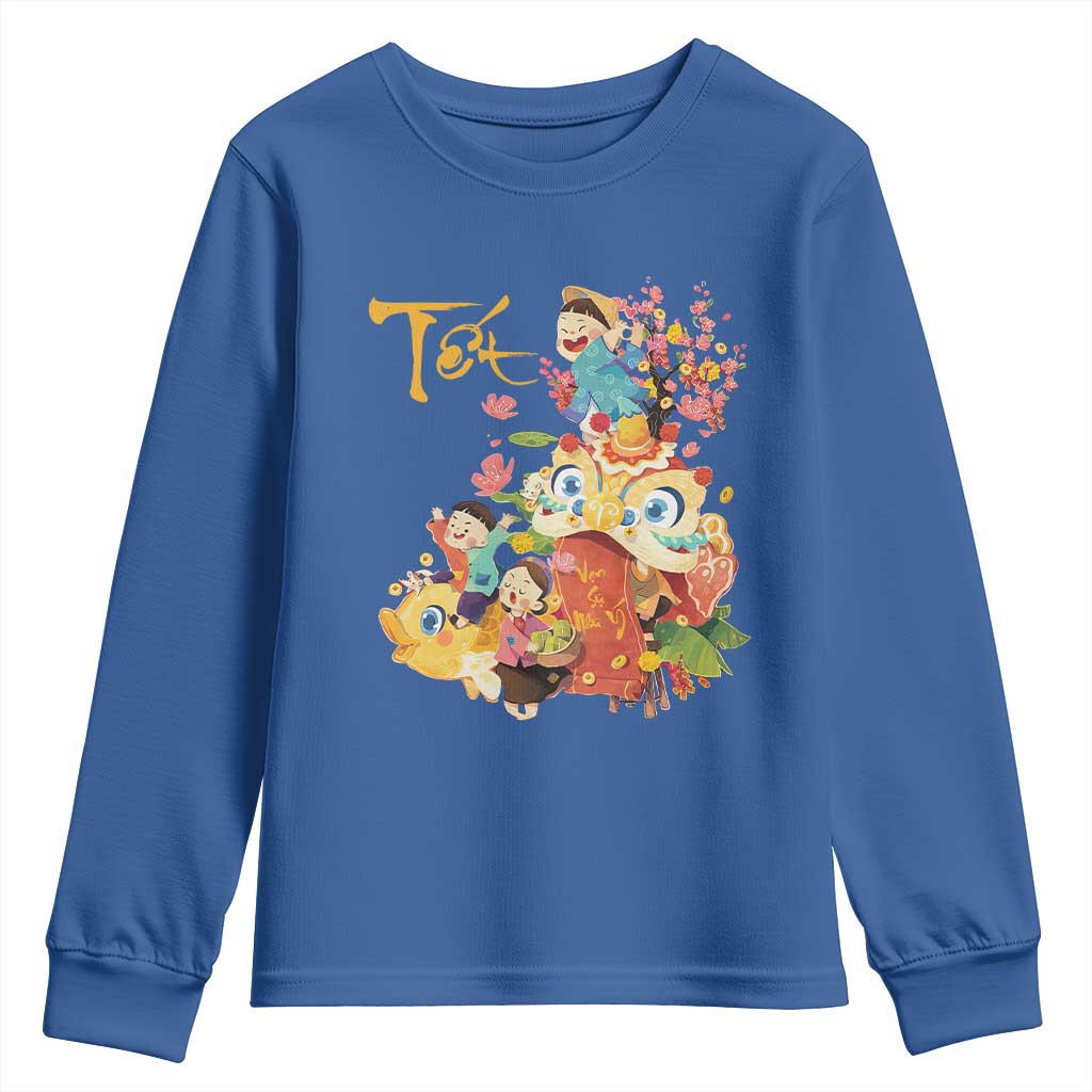 Funny Tet Vietnamese New Year 2025 Viet Holiday Youth Sweatshirt