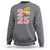 Howdy New Year 2025 Sweatshirt Happy New Year Sparkling Cowboy Cowgirl