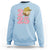 Howdy New Year 2025 Sweatshirt Happy New Year Sparkling Cowboy Cowgirl