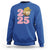Howdy New Year 2025 Sweatshirt Happy New Year Sparkling Cowboy Cowgirl