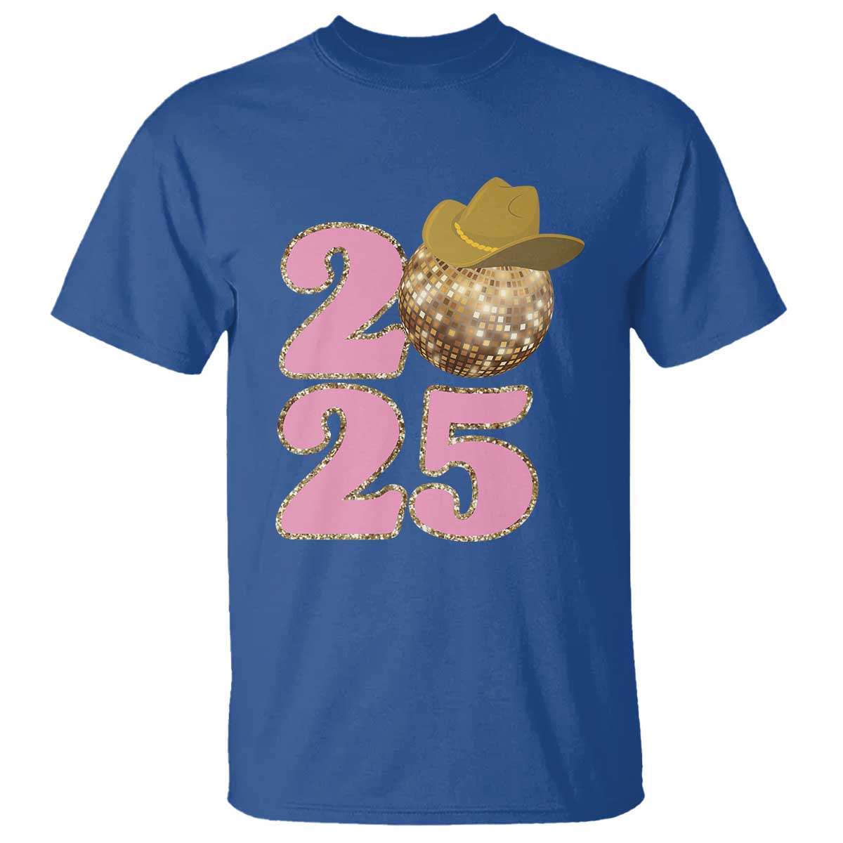 Howdy New Year 2025 T Shirt Happy New Year Sparkling Cowboy Cowgirl - Wonder Print Shop