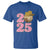 Howdy New Year 2025 T Shirt Happy New Year Sparkling Cowboy Cowgirl - Wonder Print Shop