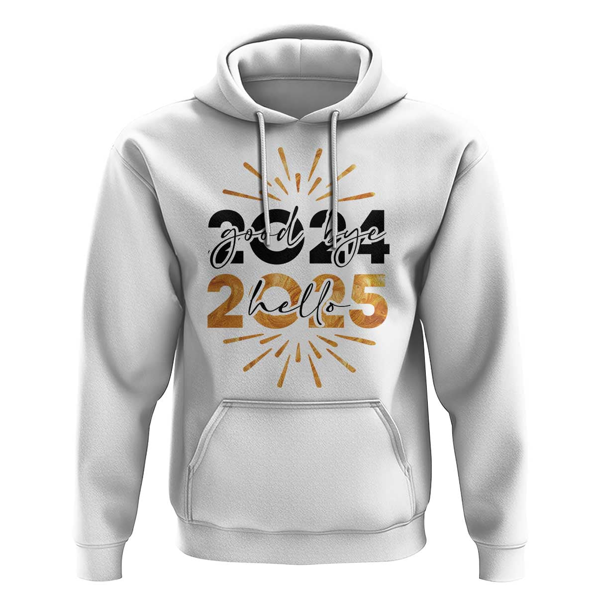Goodbye 2024 Hello 2025 Hoodie New Year's Eve Party