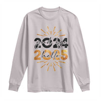 Goodbye 2024 Hello 2025 Long Sleeve Shirt New Year's Eve Party