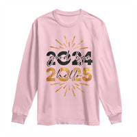Goodbye 2024 Hello 2025 Long Sleeve Shirt New Year's Eve Party