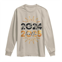 Goodbye 2024 Hello 2025 Long Sleeve Shirt New Year's Eve Party