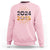 Goodbye 2024 Hello 2025 Sweatshirt New Year's Eve Party - Wonder Print Shop