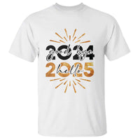 Goodbye 2024 Hello 2025 T Shirt New Year's Eve Party - Wonder Print Shop