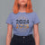 Goodbye 2024 Hello 2025 T Shirt For Women New Year's Eve Party - Wonder Print Shop