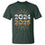 Goodbye 2024 Hello 2025 T Shirt New Year's Eve Party Fireworks - Wonder Print Shop