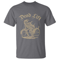 Funny Deadlifts Lifting Weights Gym Skeleton T Shirt - Wonder Print Shop