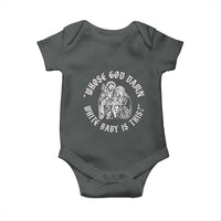 Whose God Damn White Baby Is This Baby Onesie Funny Christian Christmas - Wonder Print Shop