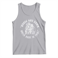 Whose God Damn White Baby Is This Tank Top Funny Christian Christmas - Wonder Print Shop