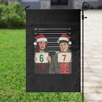 Funny 67 Christmas Movie Garden Flag Six Seven Wet Bandits Home Xmas Alone - Wonder Print Shop