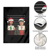 Funny 67 Christmas Movie Garden Flag Six Seven Wet Bandits Home Xmas Alone - Wonder Print Shop