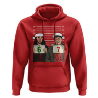 Funny 67 Christmas Movie Hoodie Six Seven Wet Bandits Home Xmas Alone - Wonder Print Shop