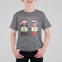 Funny 67 Christmas Movie T Shirt For Kid Six Seven Wet Bandits Home Xmas Alone - Wonder Print Shop