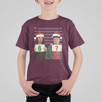 Funny 67 Christmas Movie T Shirt For Kid Six Seven Wet Bandits Home Xmas Alone - Wonder Print Shop