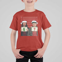 Funny 67 Christmas Movie T Shirt For Kid Six Seven Wet Bandits Home Xmas Alone - Wonder Print Shop
