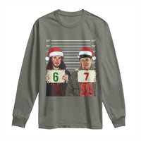 Funny 67 Christmas Movie Long Sleeve Shirt Six Seven Wet Bandits Home Xmas Alone - Wonder Print Shop