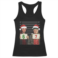 Funny 67 Christmas Movie Racerback Tank Top Six Seven Wet Bandits Home Xmas Alone - Wonder Print Shop