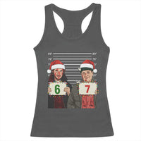 Funny 67 Christmas Movie Racerback Tank Top Six Seven Wet Bandits Home Xmas Alone - Wonder Print Shop