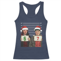 Funny 67 Christmas Movie Racerback Tank Top Six Seven Wet Bandits Home Xmas Alone - Wonder Print Shop