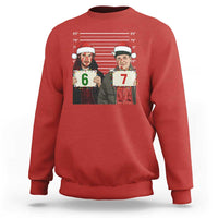 Funny 67 Christmas Movie Sweatshirt Six Seven Wet Bandits Home Xmas Alone - Wonder Print Shop