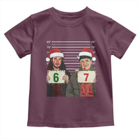 Funny 67 Christmas Movie Toddler T Shirt Six Seven Wet Bandits Home Xmas Alone - Wonder Print Shop