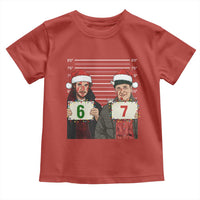 Funny 67 Christmas Movie Toddler T Shirt Six Seven Wet Bandits Home Xmas Alone - Wonder Print Shop