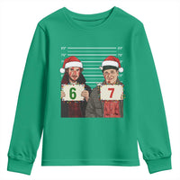 Funny 67 Christmas Movie Youth Sweatshirt Six Seven Wet Bandits Home Xmas Alone - Wonder Print Shop
