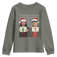 Funny 67 Christmas Movie Youth Sweatshirt Six Seven Wet Bandits Home Xmas Alone - Wonder Print Shop