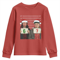 Funny 67 Christmas Movie Youth Sweatshirt Six Seven Wet Bandits Home Xmas Alone - Wonder Print Shop