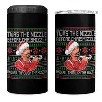 Funny Christmas Hip Hop Rap Gang 4 in 1 Can Cooler Tumbler Twas The Nizzle Before Chrismizzle And All Through The Hizzle - Wonder Print Shop