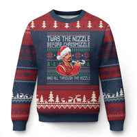 Funny Xmas Hip Hop Rap Gang Ugly Christmas Sweater Twas The Nizzle Before Chrismizzle And All Through The Hizzle - Wonder Print Shop