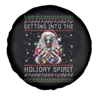 Funny Terrifier Christmas Santa Spare Tire Cover Getting Into The Holiday Spirit Horror Movie - Wonder Print Shop