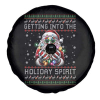 Funny Terrifier Christmas Santa Spare Tire Cover Getting Into The Holiday Spirit Horror Movie - Wonder Print Shop
