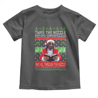 Funny Christmas Hip Hop Rap Gang Toddler T Shirt Twas The Nizzle Before Chrismizzle And All Through The Hizzle Weed - Wonder Print Shop