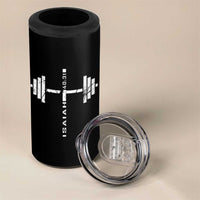 Christian Bible Gym 4 in 1 Can Cooler Tumbler Jesus Weightlifter Workout Faith Isaiah 40 31 - Wonder Print Shop