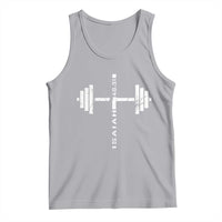 Christian Bible Gym Tank Top Jesus Weightlifter Workout Faith Isaiah 40 31 - Wonder Print Shop