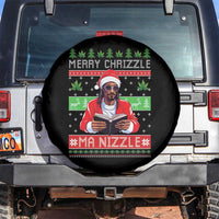 Funny Christmas Hip Hop Rap Gang Spare Tire Cover Merry Chrizzle Ma Nizzle Xmas Weed - Wonder Print Shop
